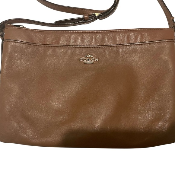 Coach Handbags - Coach Vintage 2014 Leather East/West Swingpack Crossbody Bag